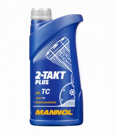 Ulei 2T - Ulei 2T plus semi-sintetic, Mannol, 1l