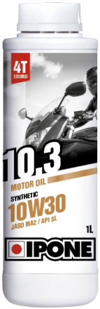 Ulei 4T - Ulei moto 4T Ipone 10.3  (10W30) Sintetic  - JASO MA2 - API SL, 1L