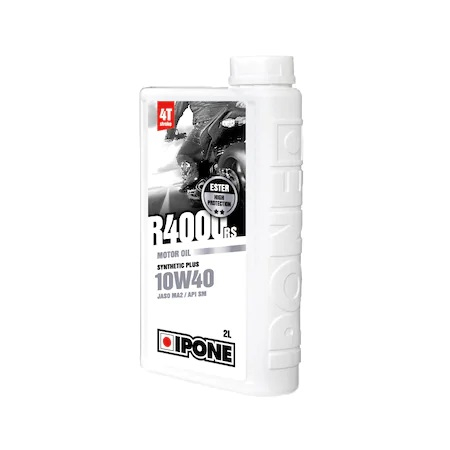 Ulei 4T - Ulei moto 4T Ipone R4000 RS 10W40 Sintetic Plus  ESTER - JASO MA2 - API SM, 2L