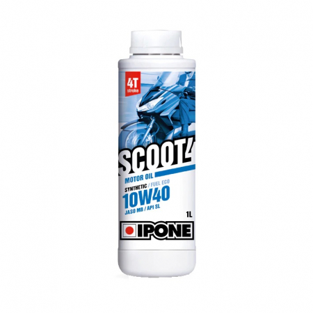 Ulei 4T - Ulei scuter 4T Ipone Scoot 4 10W40 Sintetic - JASO MB -API SL, 1L