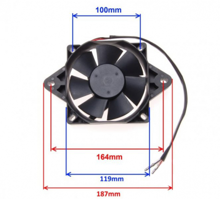 Ventilator radiator, racire radiator moto/atv [1]