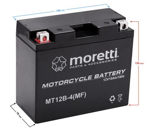 Baterie moto Gel MT12B (YT12B) 12v 10ah