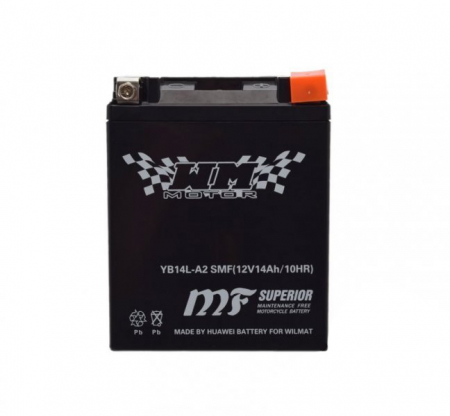 Baterii - Acumulator moto/atv, 12V 14Ah YB14L-A2