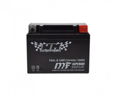Baterii - Acumulator moto/atv YB4L-B, 12v4ah