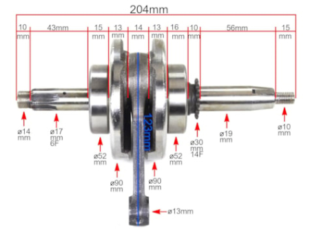 Ambielaj standard / racing - Ambielaj ATV 110/125 HB