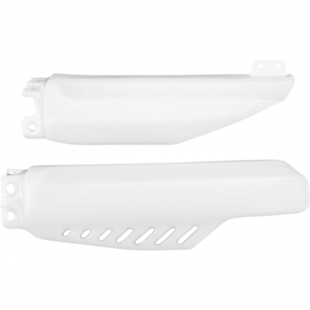 Suspensie Cadru - Aparatori telescoape fata Honda CR85/03-07,albe