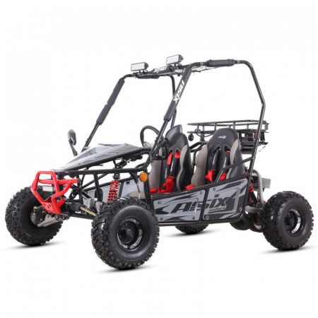 Motociclete & ATV - Asix Buggy 125cc, roti 7 inch, 3+1 viteze, culoare gri/negru