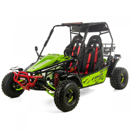 Motociclete & ATV - Asix Buggy 200cc, roti 8 inch, 1+1 viteze, culoare verde/negru