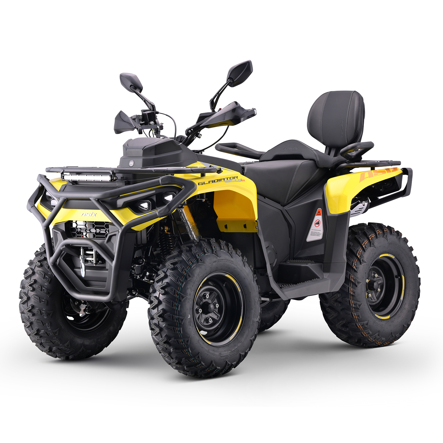 MOTOCICLETE & ATV - ATV Asix Gladiator 300cc, roti 12 inch, culoare galben/gri, neinregistrabil