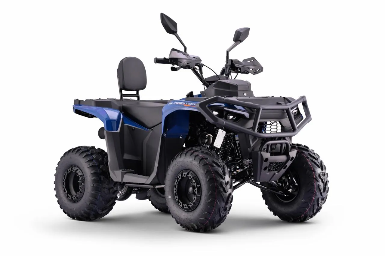 MOTOCICLETE & ATV - Atv Asix Gladiator 110cc,roti 8 inch,1+1vit,albastru-portocaliu