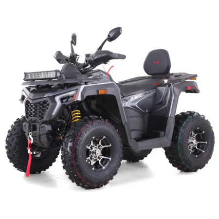 Motociclete & ATV - ATV Asix Tytan 200cc, roti 10 inch aluminiu, 1+1 viteze, culoare gri/negru