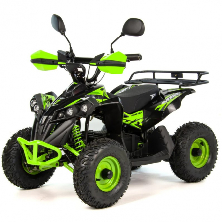 Motociclete & ATV - Atv electric copii XTR E-M12-6 1200W, culoare negru/verde