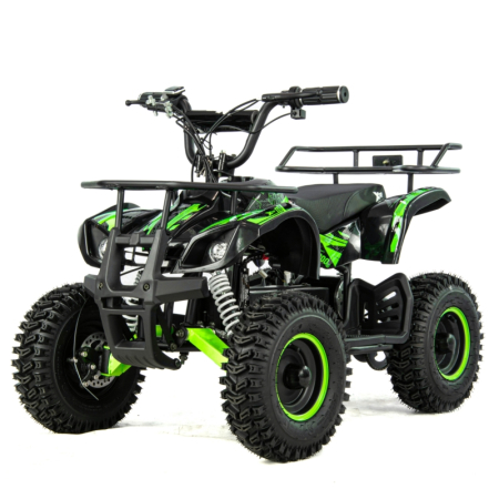 MOTOCICLETE & ATV - Atv electric copii XTR E-M7 800W, culoare negru/lime
