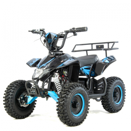 Motociclete & ATV - Atv electric copii XTR E-M8/6 1000W, culoare negru/albastru