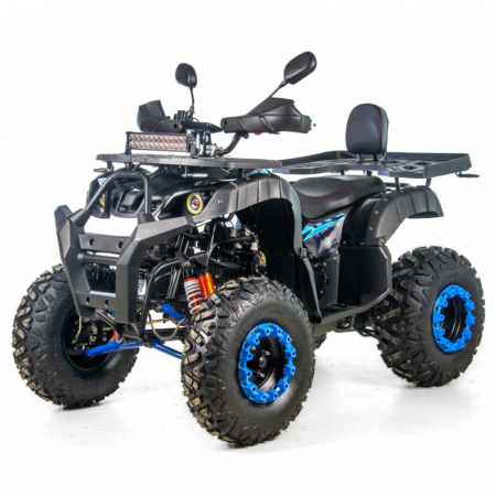 Motociclete & ATV - ATV XTR 012/10 PRO HUMMER, roti 10 inch, 250cc, 1+1 viteze, culoare negru/albastru