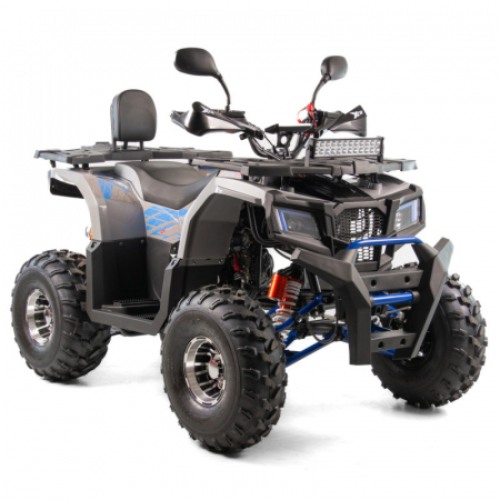 Motociclete & ATV - ATV XTR Pro Farmer 019, roti 8 inch, 150cc, 3+1 viteze, jante de aluminu, culoare gri/albastru