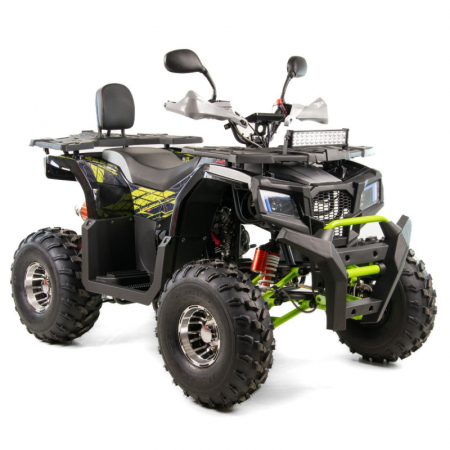 Motociclete & ATV - ATV XTR Pro Farmer 019, roti 8 inch, 150cc, 3+1 viteze, jante de aluminu, culoare negru/verde