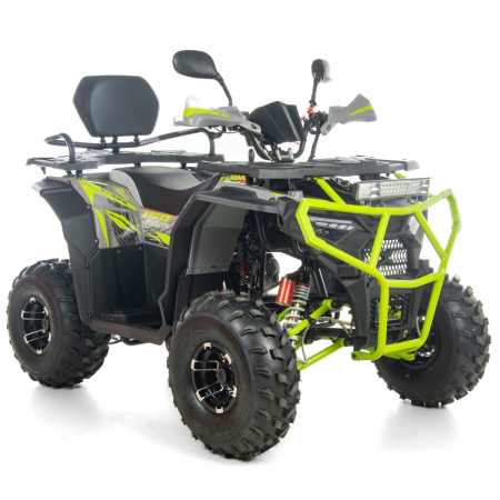 MOTOCICLETE & ATV - ATV XTR Pro Farmer 019 X1, 150cc, roti 8", 3+1 viteze, jante din aluminiu, gri-lime