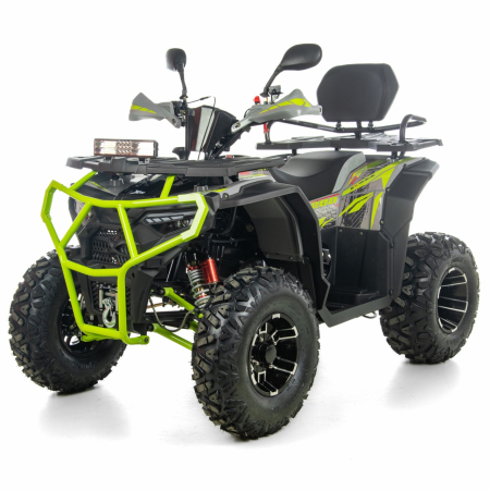 MOTOCICLETE & ATV - ATV XTR Pro Farmer X1 019, roti 10 inch, 200cc, 1+1 viteze, jante de aluminu, culoare gri/verde