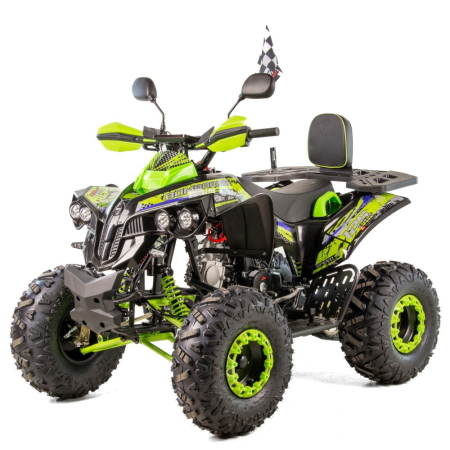 MOTOCICLETE & ATV - ATV XTR Varia Pro Bombardier 008/8, roti 8 inch, 125 cc, 1+1 viteze, culoare negru/lime