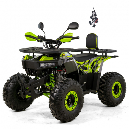 Motociclete & ATV - ATV XTR Pro Storm, roti 8 inch, 125cc, 1+1 viteze, culoare negru/lime