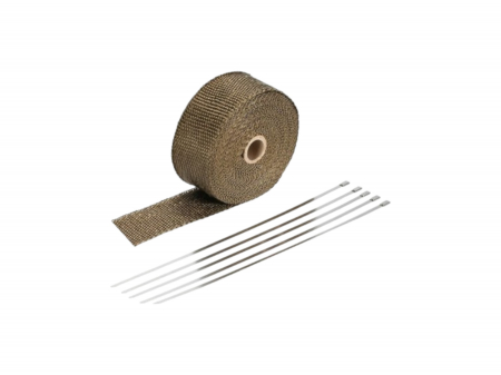 Evacuare - Banda termica toba esapament, culoare maro, lungime 10m