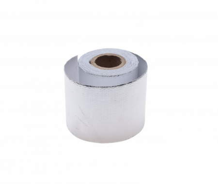 Evacuare - Banda termoizolanta teava evacuare 5 metri, culoare argintiu