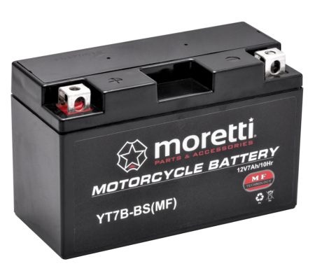Baterii - Baterie moto/atv AGM 12v, 7ah, Gel, MT7B-BS