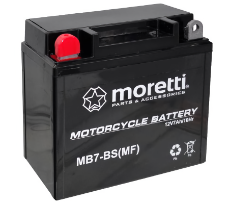 Baterii - Baterie moto/atv (Gel) MB7-BS/12N7-3A, 12V AGM