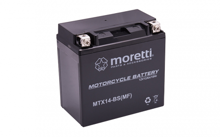 Baterii - Baterie moto/atv MTX14-BS Moretti