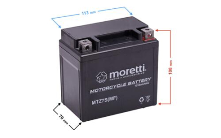Baterii - Baterie moto Gel MTZ7S (YTZ7S) 12v6ah