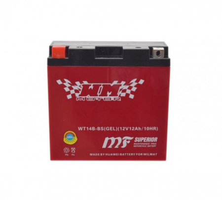 Baterii - Baterie moto WT14B-BS, YT14B-BS, Gel