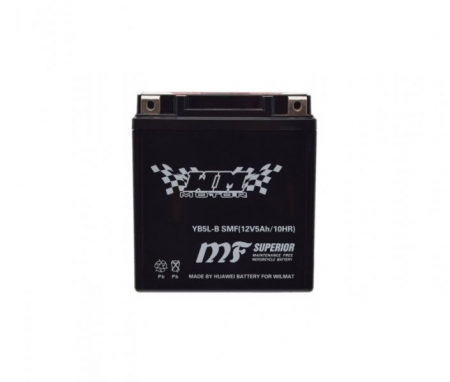 Baterii - Baterie moto YB5L-B, 12 V