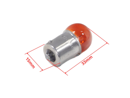 Becuri - Bec semnalizare 12V 5W portocaliu