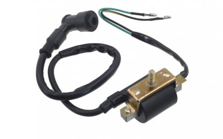 ELECTRICA & LUMINI - Bobina inductie, fisa si pipa moped, 50cc, 4T