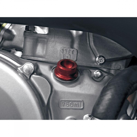 Suruburi si capace motor - Buson ulei rosu Suzuki RM/RMX Kawasaki KFX/KX/KLX