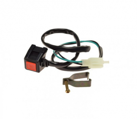 Electrica & Lumini - Buton oprire motor, prindere pe ghidon, lungime cablu: 590mm