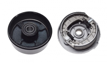 Suspensie Cadru - Butuc + saboti roata fata atv 110, partea stanga, 4 prezoane