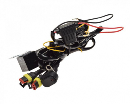 Conectori / Cablaje - Cablaj, releu si buton pentru proiectoare