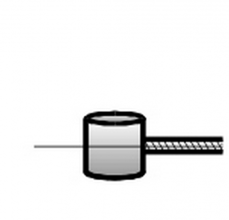 Suspensie Cadru - Cablu ambreaj 2.5*2000 (punga 50 buc.-pret/1buc)