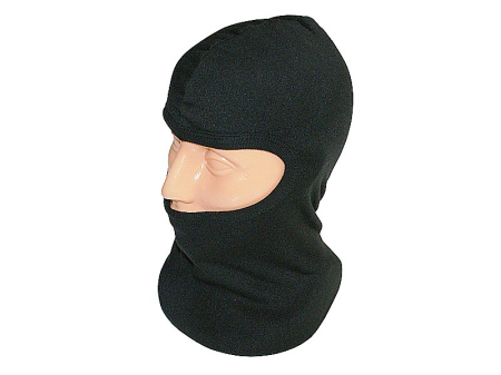 Protectii Corp - Cagula din flece, orificiu ochi, marime L/XL, culoare negru