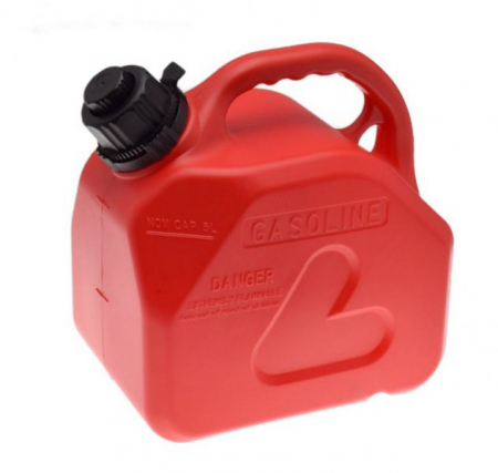 Canistre si accesorii combustibil - Canistra plastic 5L si cot golire cu supapa