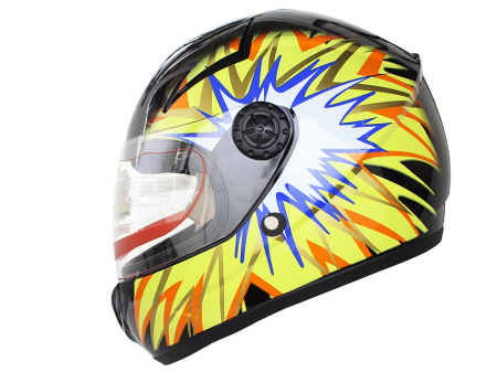 ECHIPAMENTE - Casca integrala copii, Safebet HF-909E16, culoare negru, marime YXL