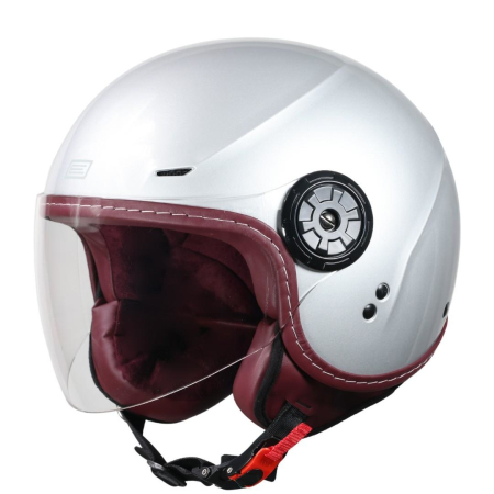ECHIPAMENTE - Casca moto semi-integrala, Origine Garda Solid, culoare gri lucios, marime XL
