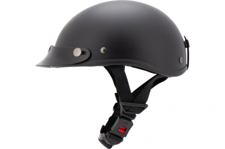 Echipament Strada - Casca semi-integrala Braincap marime XL culoare negru mat