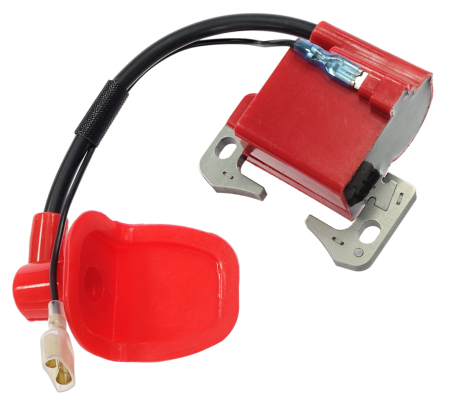 Aprindere - Cdi, bobina inductie si pipa, Pocket Bike 50cc 2T, culoare rosu