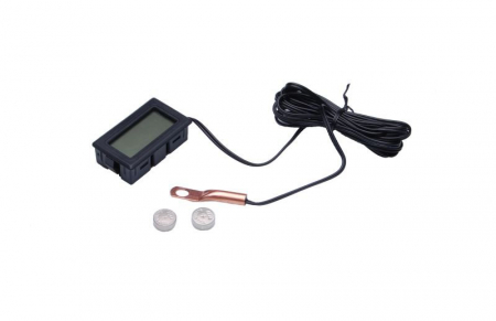 Afisaj / Bord - Ceas temperatura motor 2T/4T, culoare negru, interval temperatura -30° +110°