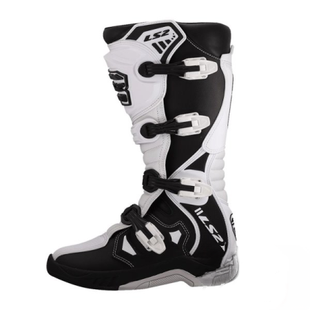 ECHIPAMENTE - Cizme Cross/Enduro LS2 Raptor,marime 44, albi