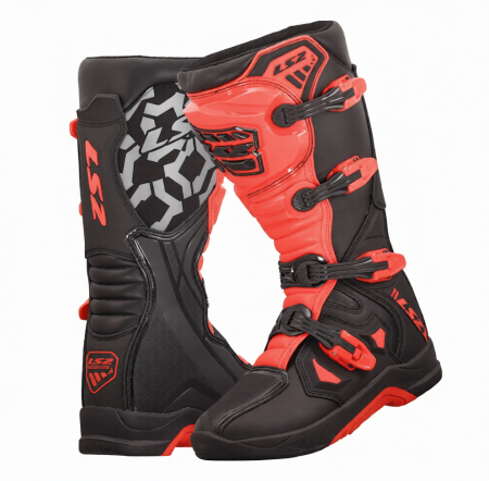 ECHIPAMENTE - Cizme Cross/Enduro LS2 Raptor,marime 44, rosii