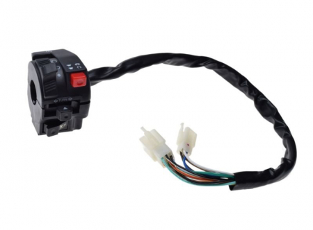 Butoane / Comutator / Intrerupator - Coamda electrica lumini stanga atv 125 automatic